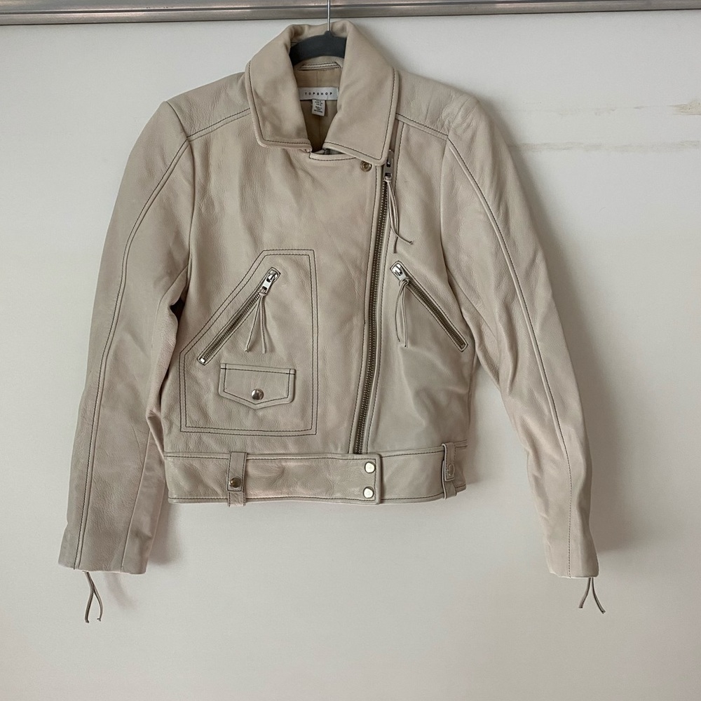 Top Shop Real Leather Jacket